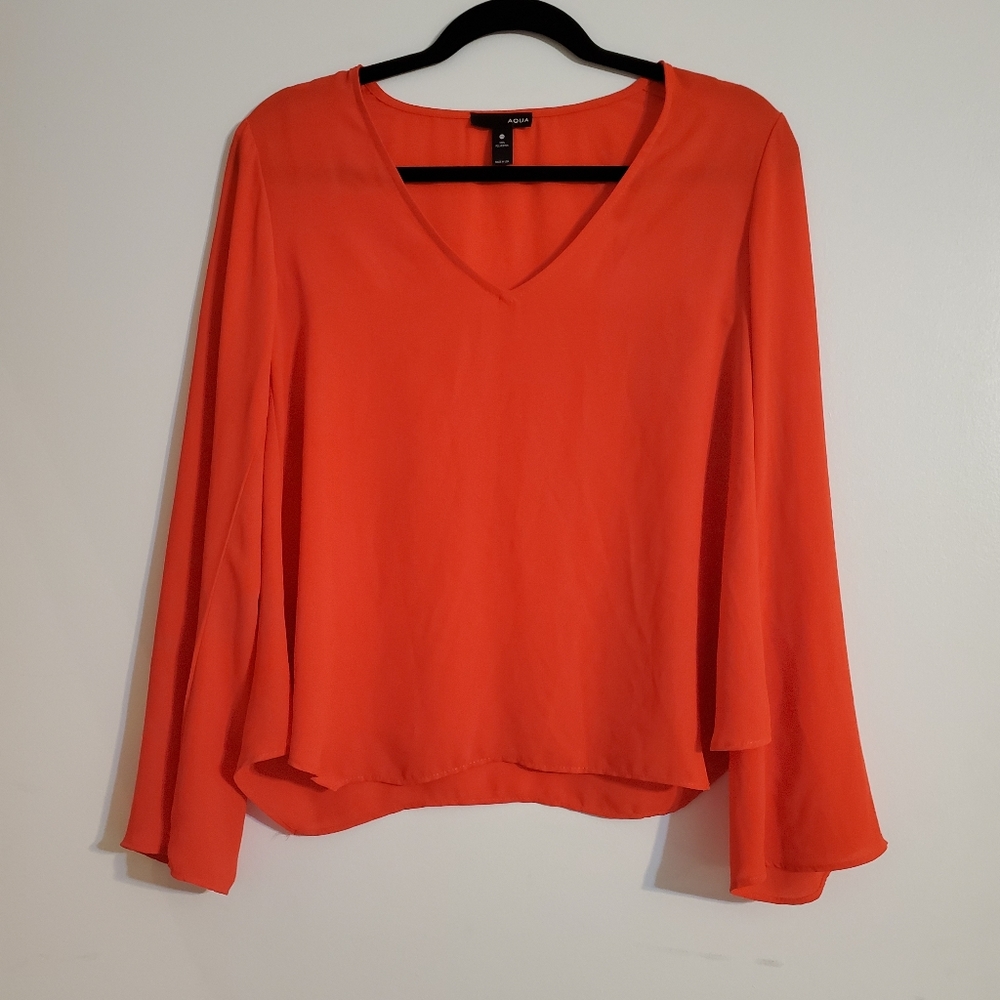 Aqua blouse